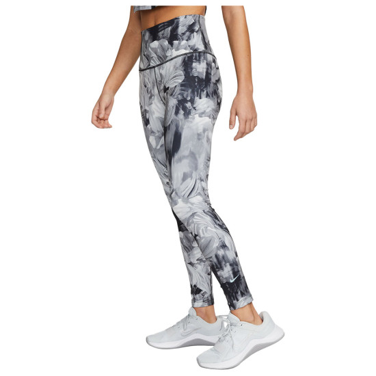 Nike Γυναικείο κολάν W NK One DF HR 7/8 AOP